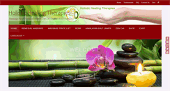 Desktop Screenshot of holistichealingtherapies.com.au